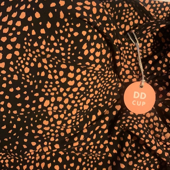SEAFOLLY Safari Spot DD Twist Front Singlet Tankini NEW without tag - Picture 11 of 11